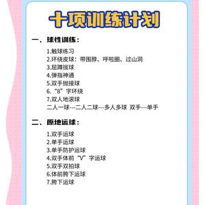  借鉴NBA球员训练计划提升篮球技能的解决方案
